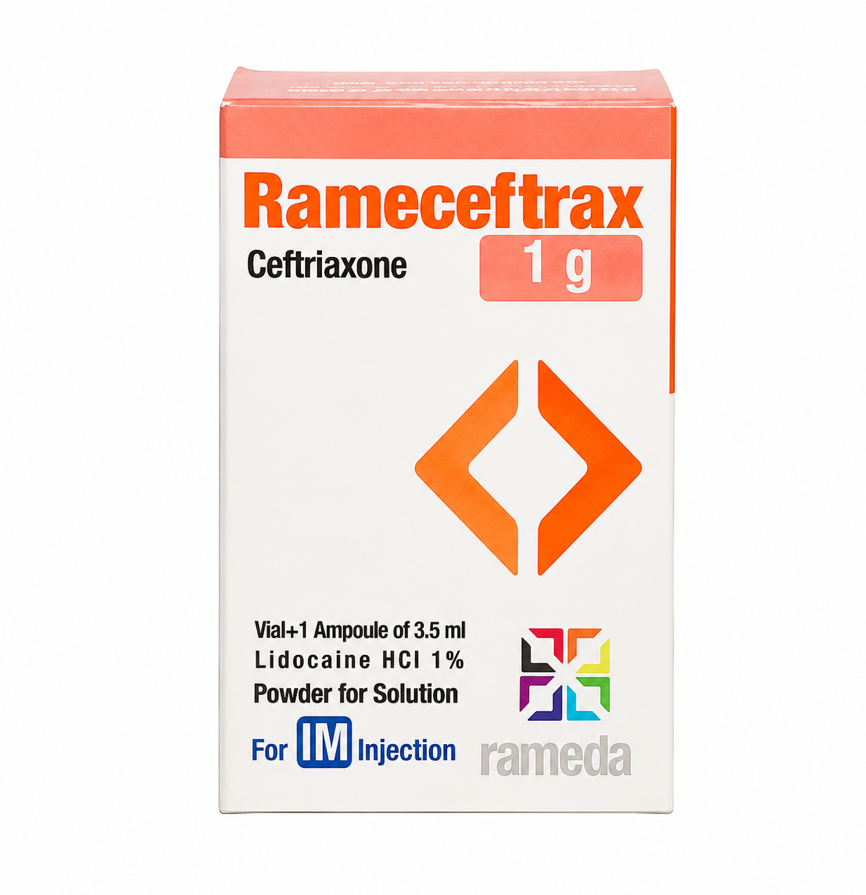 Rameceftrax 1000mg وريد 